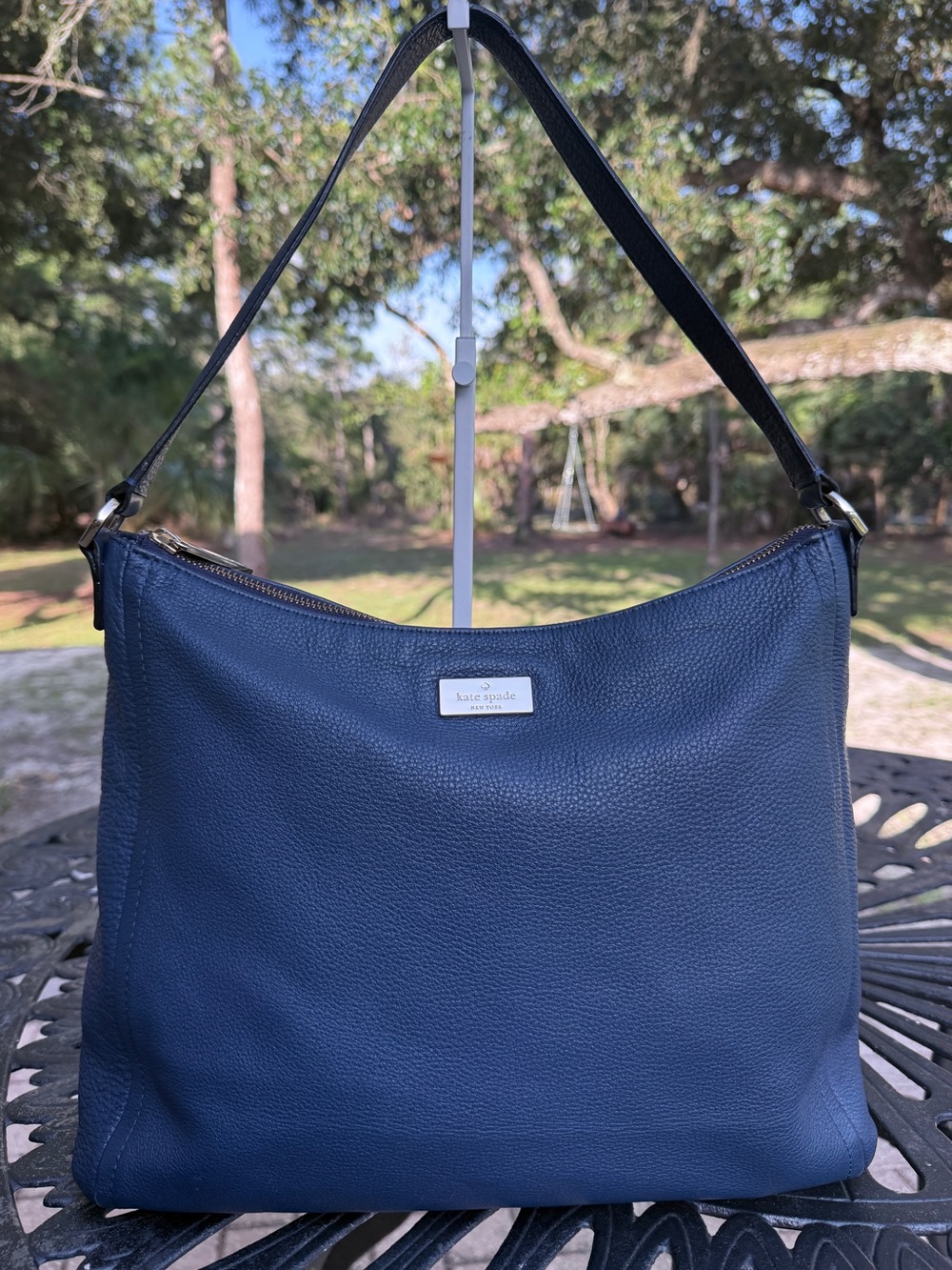 Kate Spade Highland Place Bria Bag in French Navy